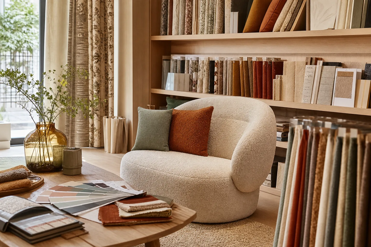 Conseils en décoration, matières, couleurs et tissus